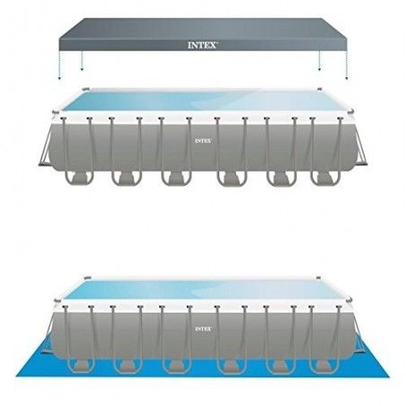 Piscina Intex 975x488x132 cm Fuori Terra Ultra XTR - Intex 26378 Piscina Intex 975x488x132 cm Fuori Terra Ultra XTR - Intex 26378