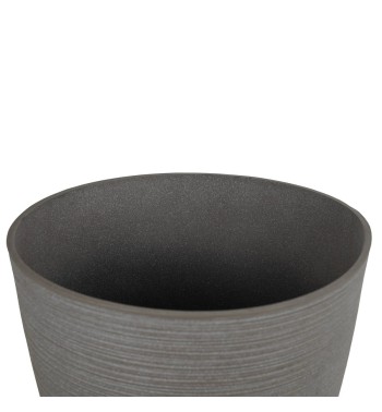 Vaso Sabbia in Poliresina Mista a Polvere di Pietra, Design Elegante per Interni ed Esterni Vaso Sabbia in Poliresina Mista a Polvere di Pietra, Design Elegante per Interni ed Esterni