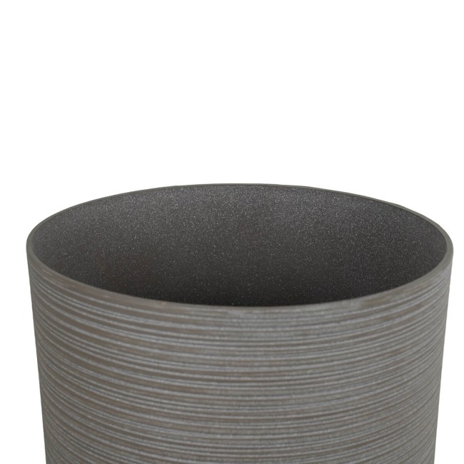 Vaso Stilé in Poliresina Color Sabbia Stile Naturale per Interno ed Esterno