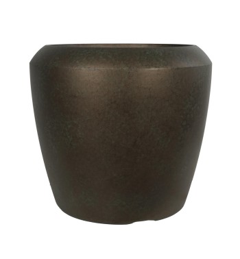 Vaso in Poliresina Alta Densità Color Metallo Uso Interno/Esterno Vaso in Poliresina Alta Densità Color Metallo Uso Interno/Esterno