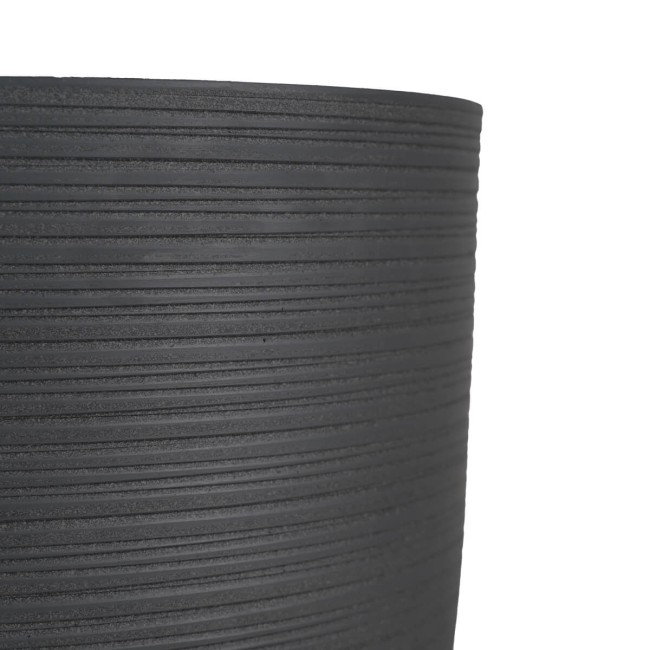 Vaso in Poliresina Grigia Eleganza per Interni ed Esterni