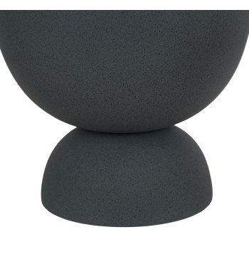 Set Tre Vasi in Ossido di Magnesio Grigio, Design Moderno per Interni ed Esterni