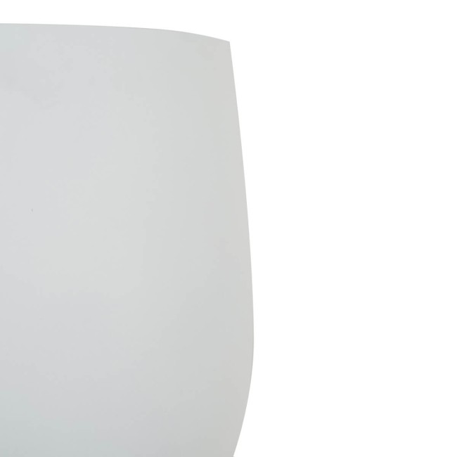 Set Tre Vasi in Ossido di Magnesio Bianco, Eleganza Minimal per Interni ed Esterni