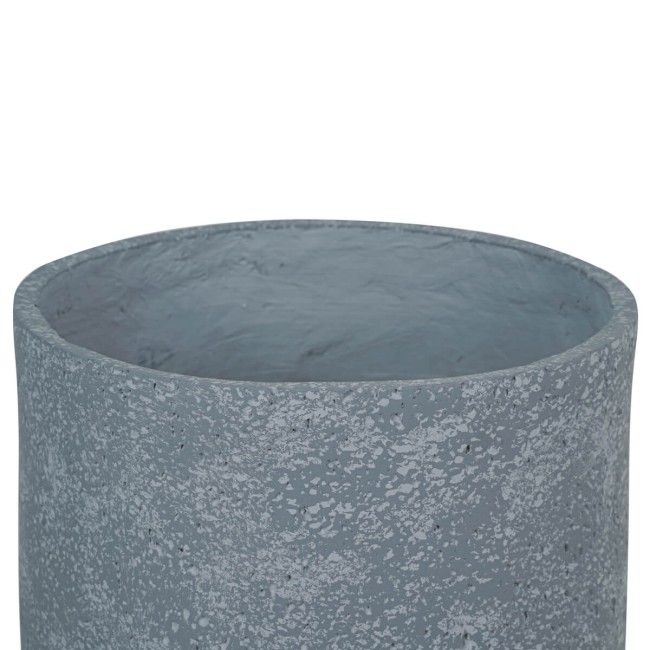 Set Tre Vasi in Ossido di Magnesio Grigio, Uso Interno ed Esterno