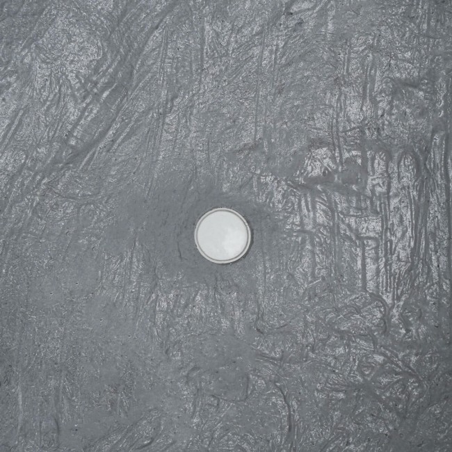 Set Tre Vasi in Ossido di Magnesio Grigio, Uso Interno ed Esterno