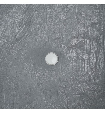 Set Tre Vasi in Ossido di Magnesio Grigio, Uso Interno ed Esterno