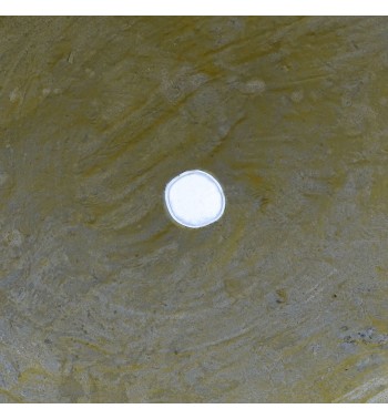 Set Tre Vasi in Ossido di Magnesio Colore Senape, per Interno ed Esterno