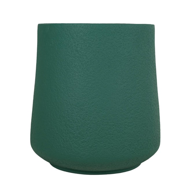 Set Due Vasi in Ossido di Magnesio Verde, per Interni ed Esterni