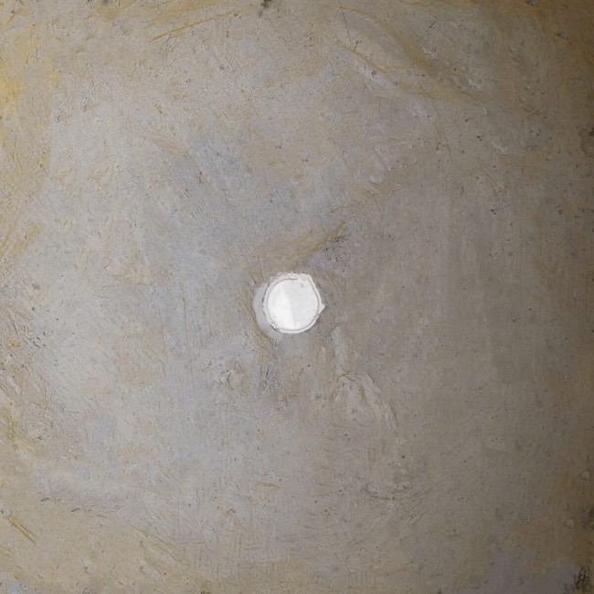 Set Due Vasi in Ossido di Magnesio Senape, per Interni ed Esterni