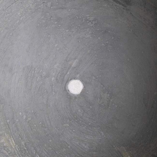 Set Due Vasi in Ossido di Magnesio Taupe, Adatto a Interni ed Esterni