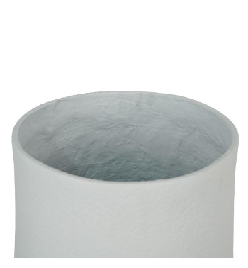 Set Due Vasi in Ossido di Magnesio Bianco, per Interni ed Esterni