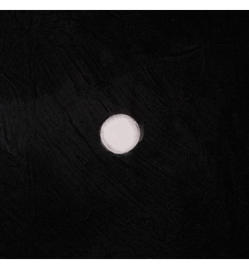 Set Due Vasi Rettangolari Nero in Ossido di Magnesio, per Interni ed Esterni,