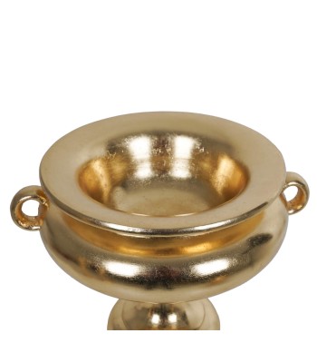 Vaso Dorato in Vetroresina da interno ed esterno