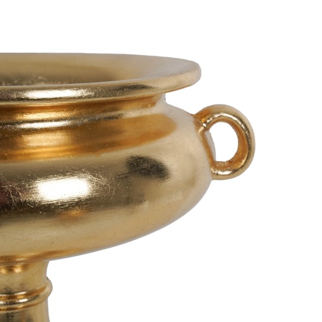Vaso Dorato in Vetroresina da interno ed esterno