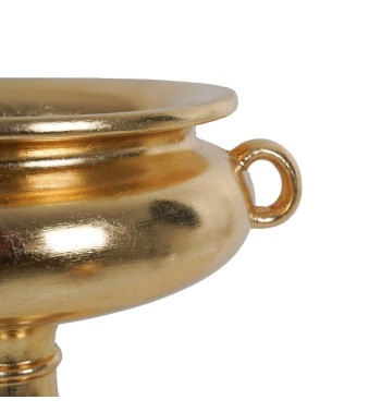 Vaso Dorato in Vetroresina da interno ed esterno