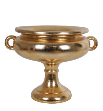 Vaso Dorato in Vetroresina da interno ed esterno