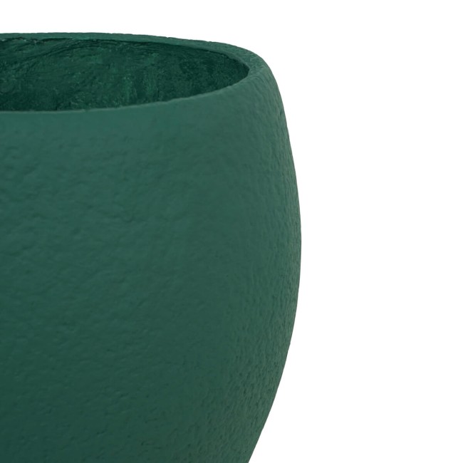 Set Tre Vasi in Ossido di Magnesio Verde, per Interni ed Esterni