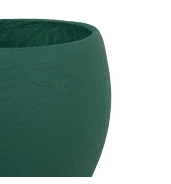 Set Tre Vasi in Ossido di Magnesio Verde, per Interni ed Esterni