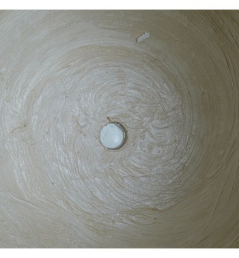 Set Tre Vasi in Ossido di Magnesio Taupe, per Interni ed Esterni