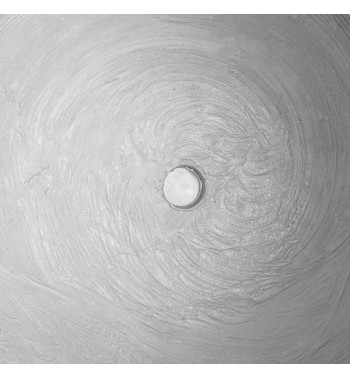 Set Due Vasi in Ossido di Magnesio Bianco, per Interni ed Esterni