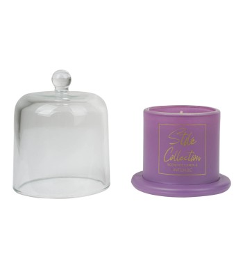 Candela Profumata con Cloche in Vetro Intense