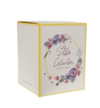 Candela Profumata con Cloche in Vetro Sunset