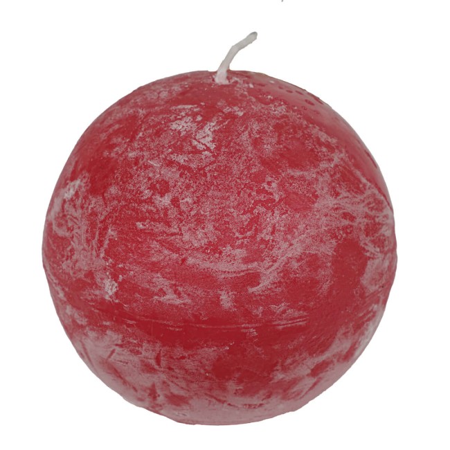 Candela Profumata Rossa D.10 cm