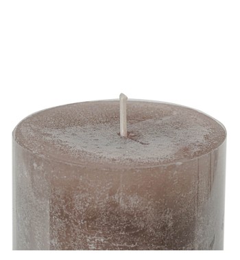 Candela Profumata Taupe D.7xH.15 cm