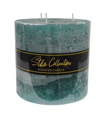 Candela Profumata Verde 15x15 cm