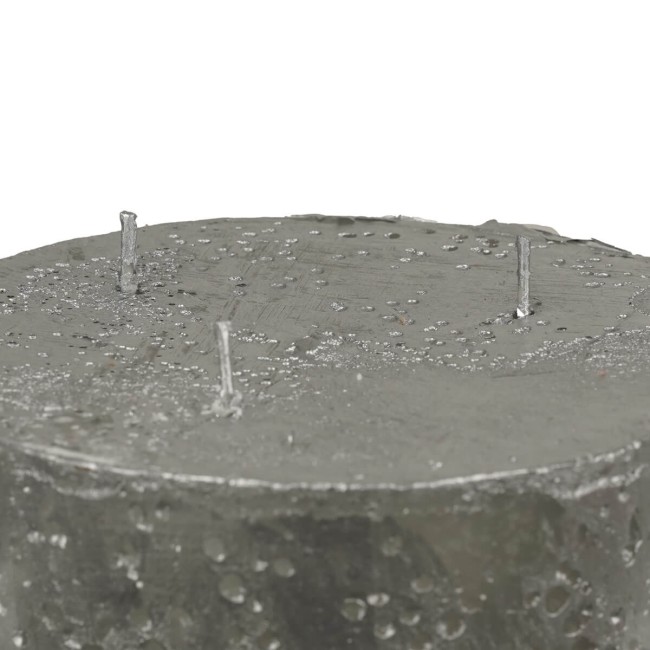 Candela Profumata Argento 15x15 cm