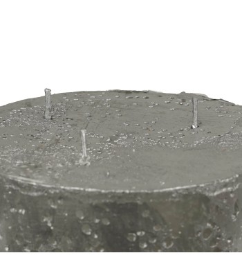 Candela Profumata Argento 15x15 cm