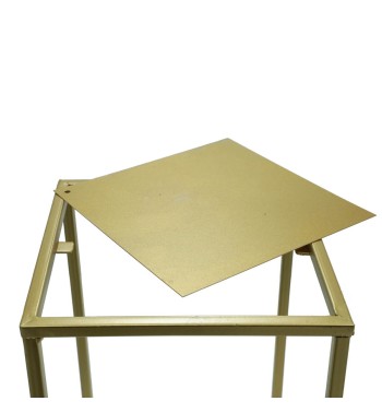 Set 4 Strutture da Supporto in Metallo Oro Set 4 Strutture da Supporto in Metallo Oro