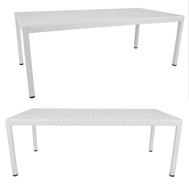 Set Tavolo da Esterno in Polietilene con 6 Sedie - Firenze