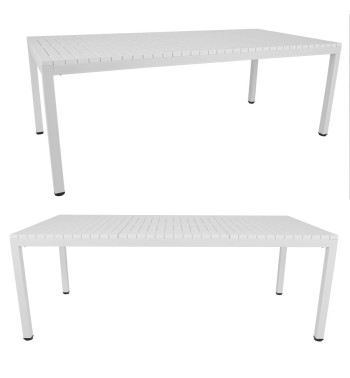 Set Tavolo da Esterno in Polietilene con 6 Sedie - Firenze