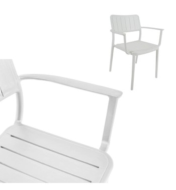 Set Tavolo da Esterno in Polietilene con 6 Sedie - Firenze