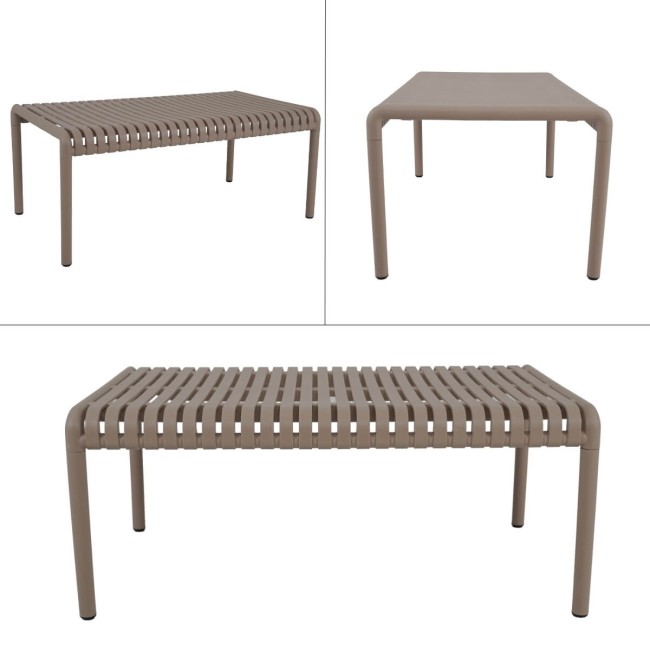 Set Divano da Giardino in Polietilene 4 Colori - Venezia