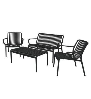 Set Divano da Giardino in Polietilene 4 Colori - Venezia Set Divano da Giardino in Polietilene 4 Colori - Venezia