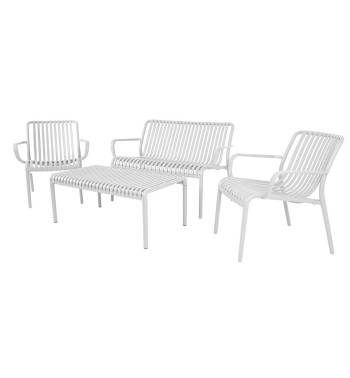 Set Divano da Giardino in Polietilene 4 Colori - Venezia Set Divano da Giardino in Polietilene 4 Colori - Venezia