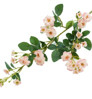 Rametto con Rose Selvatiche Disponibile in 3 Colori