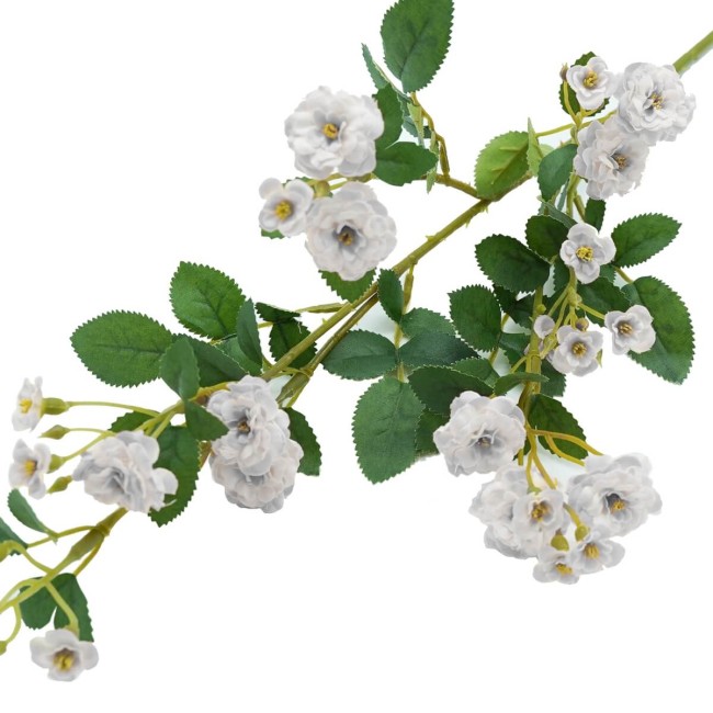 Rametto con Rose Selvatiche Disponibile in 3 Colori