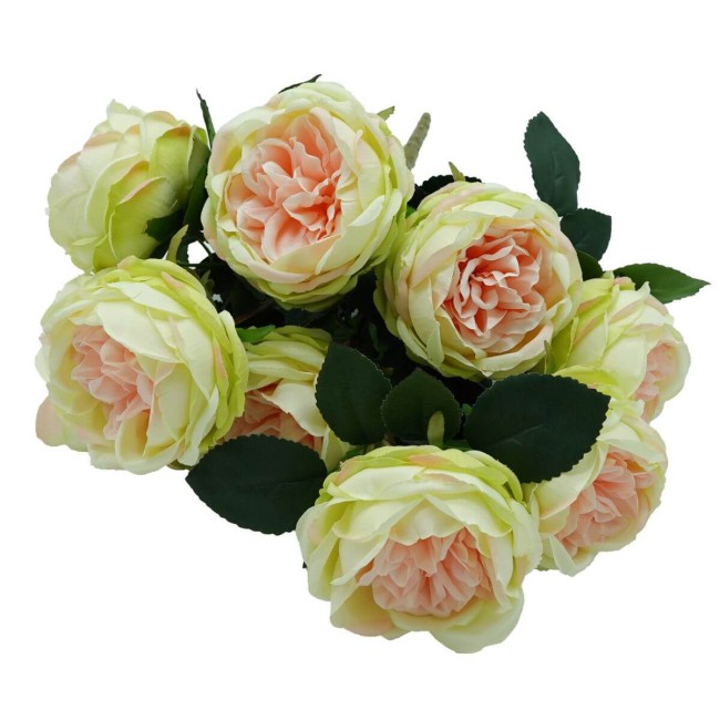 Bouquet di 9 Rose H.45 cm