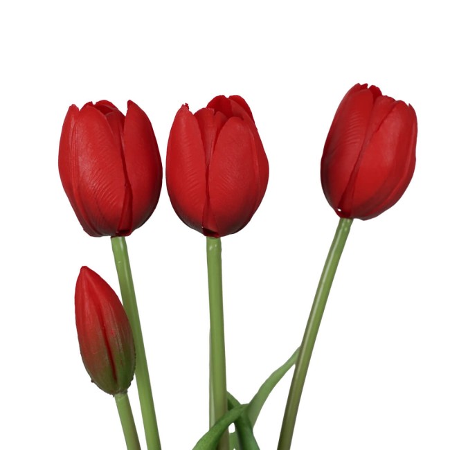 Fascio di 5 Tulipani H.39 cm