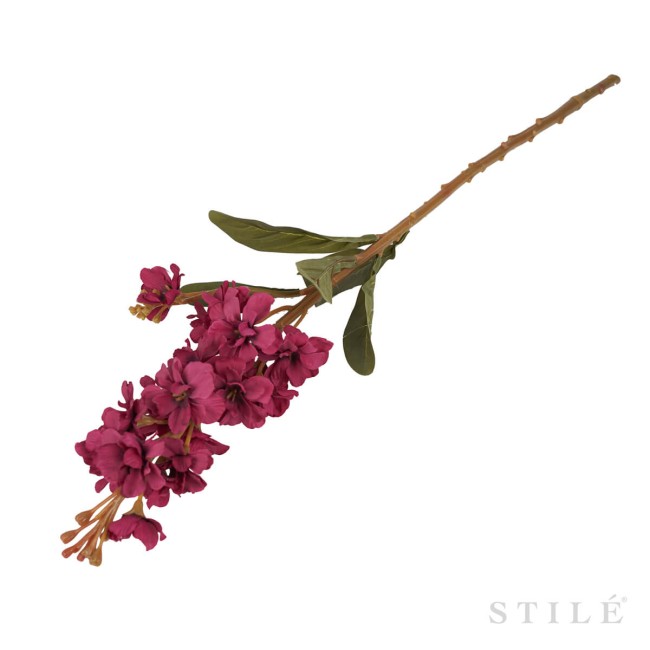 Viola a Ciocche Artificiale H.65 cm