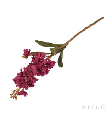 Viola a Ciocche Artificiale H.65 cm