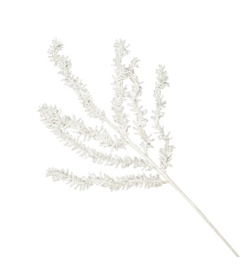 Ramo di Pino Glitterato H.73 cm Vari Colori