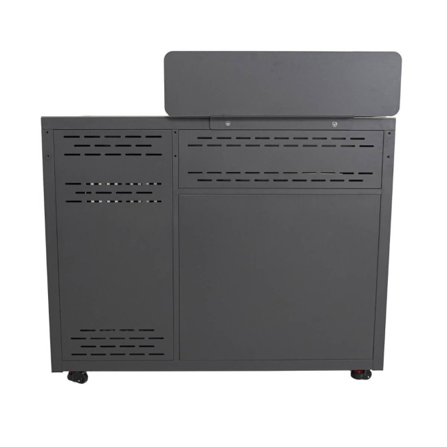 Cucina da Giardino in Acciaio e Teak - Stoccolma