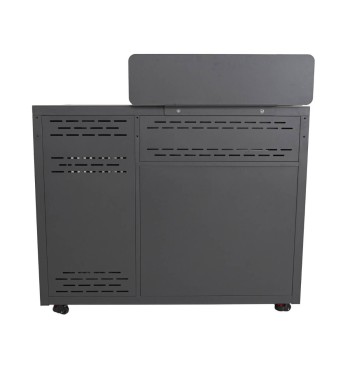 Cucina da Giardino in Acciaio e Teak - Stoccolma