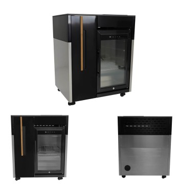 Cucina Outdoor in Acciaio e Pietra Sinterizzata - Copenaghen