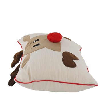 Cuscino Natalizio con Renna 50x35 cm