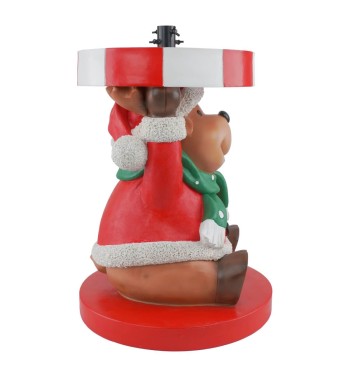 Base per Albero di Natale con Renna in Resina H.65 cm